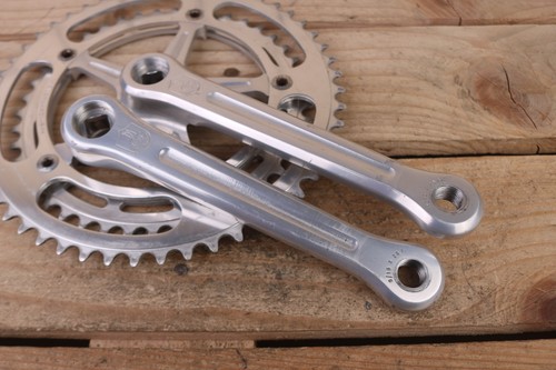 Juego de bielas Campagnolo Nuovo Record Strada 170 mm 52/43t juego de platos bicicleta de colección súper - Imagen 3 de 14