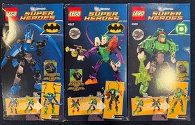 LOT OF 3 LEGO DC  Batman  4526 (open)  & The Joker 4527 NIB & Green Lantern 4528