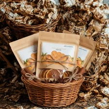 Zest & Crunch Sun-Kissed Orange Slices (60 Slices)