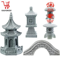 Pagode Laterne Garten Statue Japanische Lampe Deko FüR Balkon Terrasse Garten