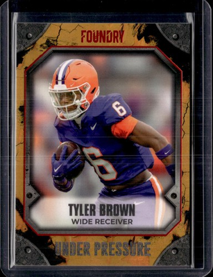 #ad 2025 Pulse Foundry #UP TB Tyler Brown Under Pressure Red 30 40 $3.99
