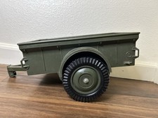 G.I. JOE - HASBRO US ARMY- WW 2 JEEP TRAILER, Vehicle Action Figure, 1960's yr