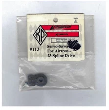 Kimbrough 113 23 Spline Servo Saver for KO Airtronics JR Servos (1) KIM113 Black