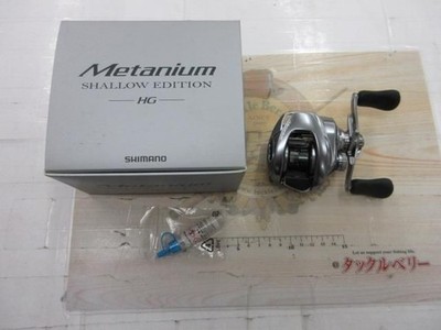 Shimano 22 Metanium Shallow Edition HG RH Bait Reel Used