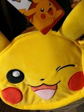 Poke'mon Bio World Tote. Snap Closure. Lined With Inside Pocket.  Unisex New 