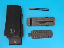 Leatherman Super Tool 300 Multitool- Heavy Duty Tool! BLACK OXIDE! WITH SHEATH!