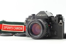 MINT w/ Cap Canon A-1 A1 35mm SLR Film Camera New FD 50mm F1.4 Lens From JAPAN