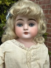 Antique German Bisque Kestner 18.5 Turned Shoulder Head Doll Alphabet Series G