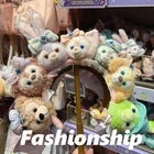 Authentic Shanghai Disney 10th anniversary Duffy Friend DIY Plush For Headband