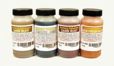 Monroe Models Set B (Dark Buff, Quick Age, Dark Rust, New Fresh Rust) Scene 971