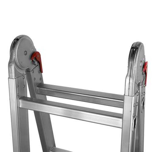 12 IN 1 Multi-Purpose Aluminium Combination Folding Ladder Foldable 4.7M Step - Picture 8 of 19