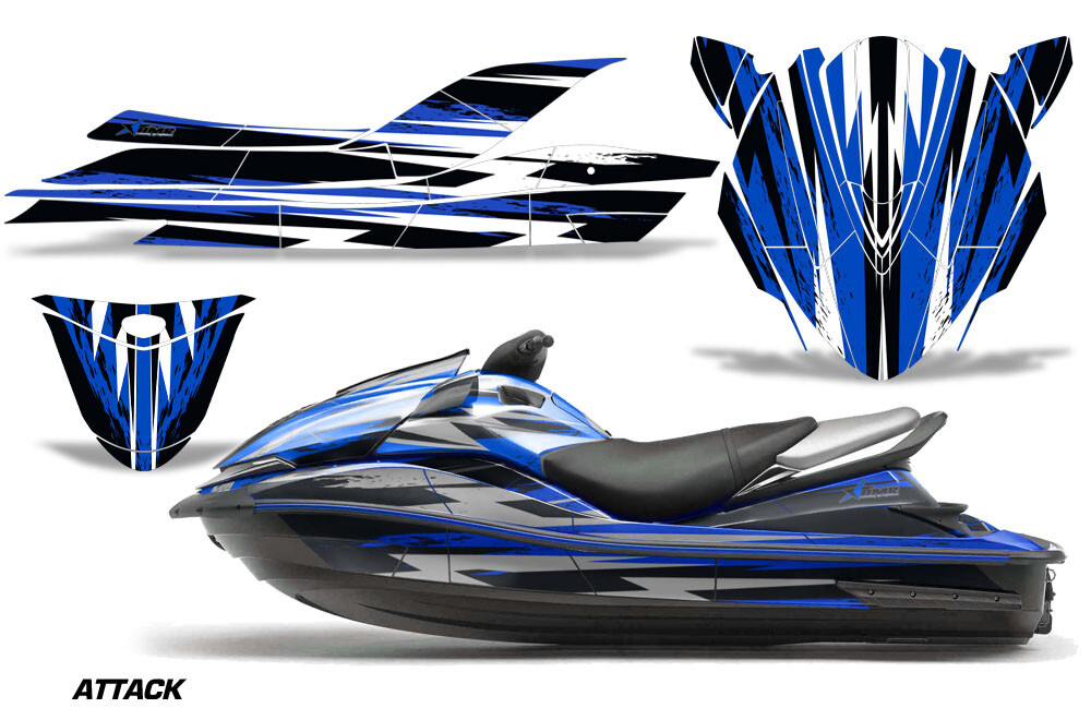 Jet Ski Graphics Decals For Kawasaki Ultra 250X 260X 260LX 07-12
