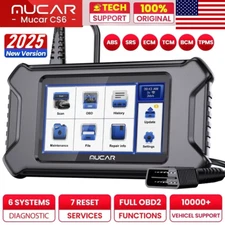 MUCAR CS6 Car OBD2 Diagnostic Scan Tool Scanner Code Reader ABS SRS E/CM System 