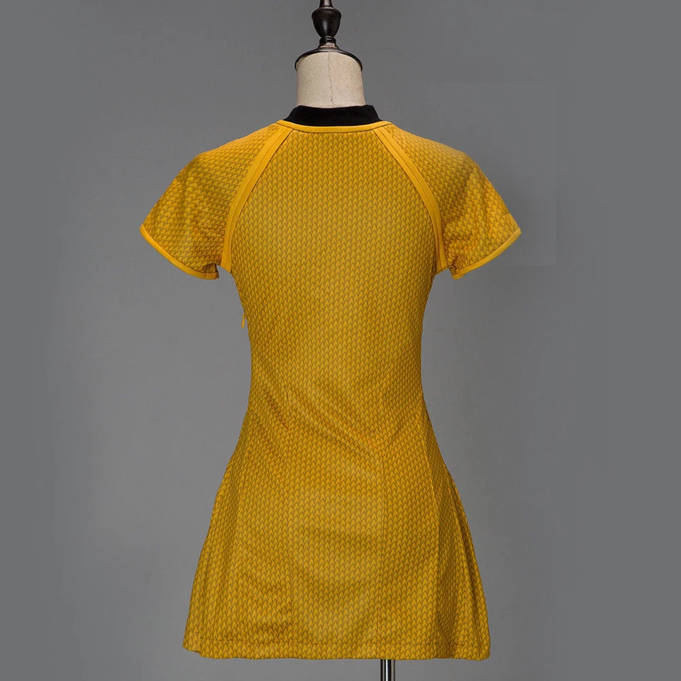 Vestido Flota Estelar Into Darkness Juegos con disfraces Uniforme Amarillo Disfraz Nuevo Foto 3 de 4