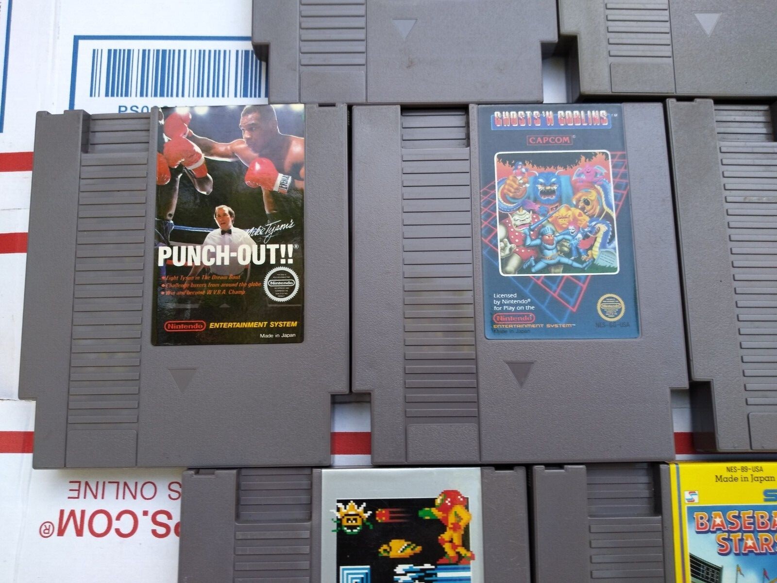 Lot of 13 NINTENDO NES Authentic Video Games Cartridges | eBay