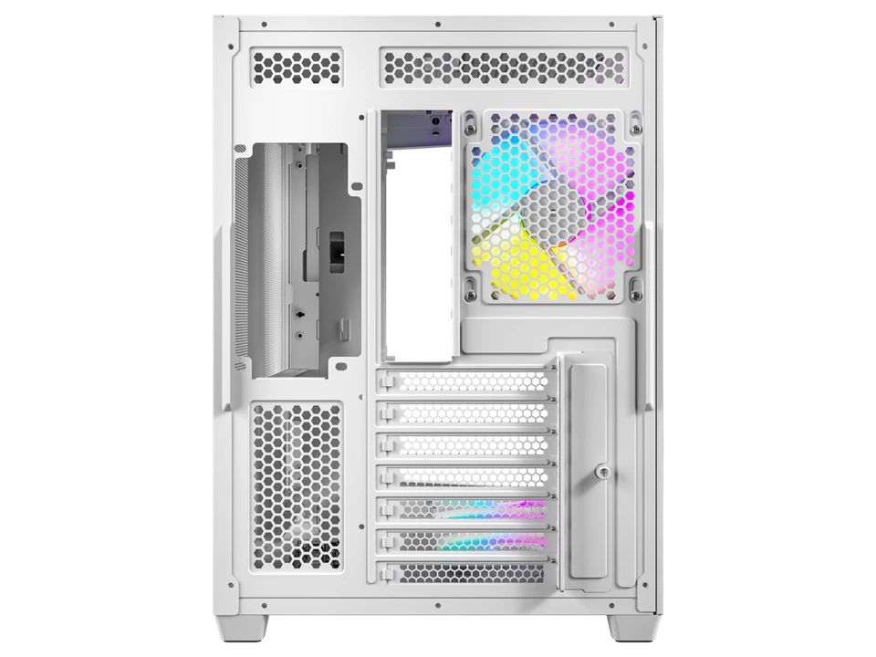 Antec C5 ARGB White, 7 x 120mm ARGB PWM Fans Included, Up to 10 Fans Simultaneou - Image 3 of 4