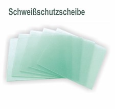 Vorsatzscheibe Schwei&szlig;helm 90mmx110mm 10x & 5x   - Schwei&szlig;schutzglas Vorsatzglas