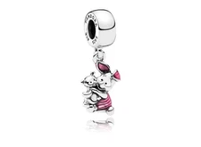 Pandora S925 ALE Disney Piglet Dangle Charm # 792134EN117