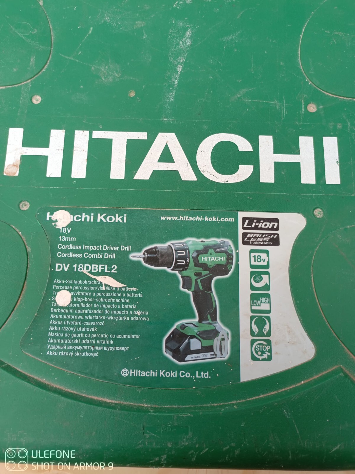 Hitachi Cordless Driver Drill Hikoki Site Radio eBay