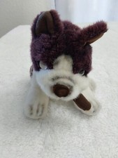 Russ Berrie STOGEY Plush Boston Terrier Dog Smoking Cigar Stuffed Collectibles