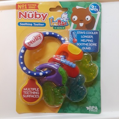 nuby keys teether cleaning