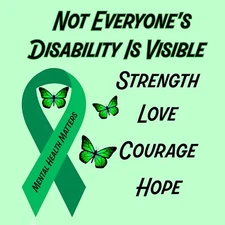 Medical Alert-Mental Health Awareness Sticker or Magnet