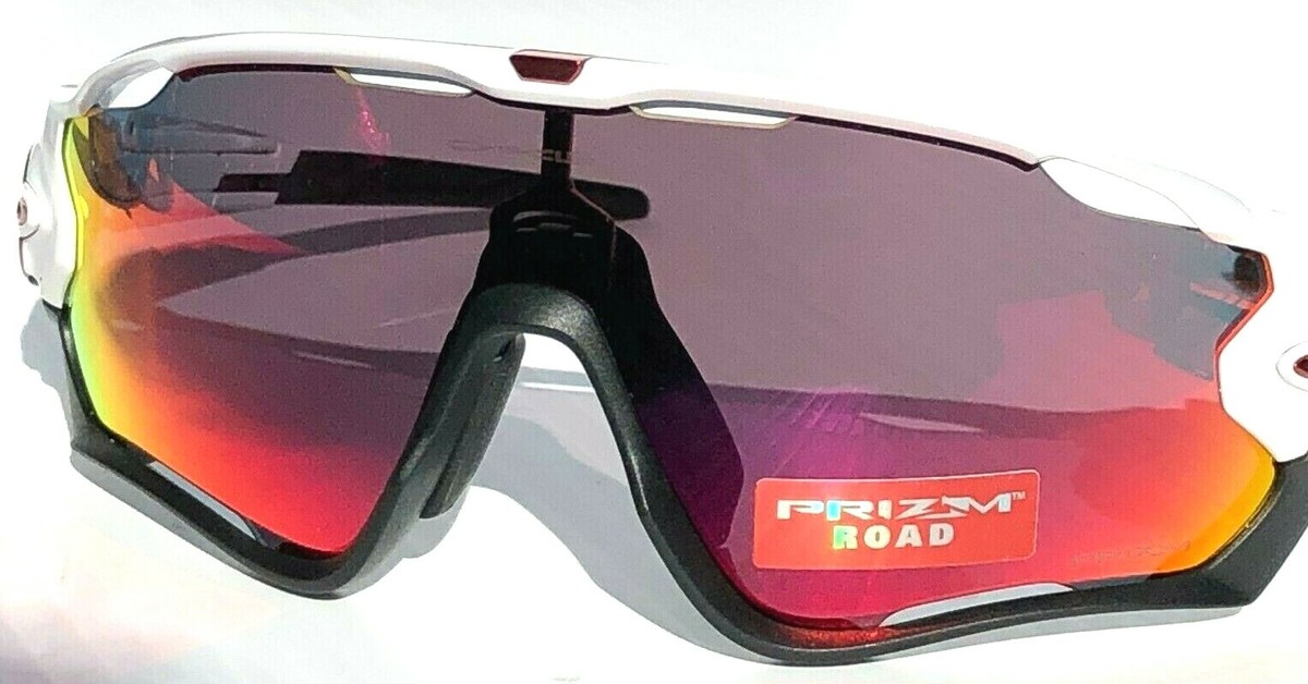 Oakley - オークリーJawbreaker Polished White PrizmRoad NEW Oakley JAWBREAKER Polished White w PRIZM ROAD Iridium