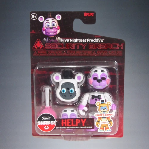 FUNKO SNAPS! FIVE NIGHTS AT FREDDYS FNAF SECURITY BREACH HELPY VINYL FIGURE