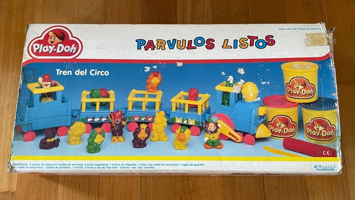 Play doh train online