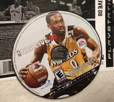 NBA Live 08 (Sony PlayStation 3) .. CLEAN TESTED WORKS . Game disc