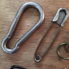 Collectibles,Fasteners,Clips, Safety Pin, Lot of 5, Steel, Brass, post 1970, USA — photo 6