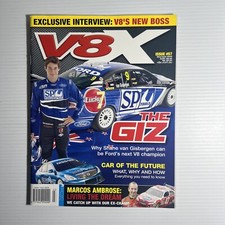 V8X  Magazine. Issue # 57  Van Gizbergen Ford   V8 Supercars Great Condition ￼