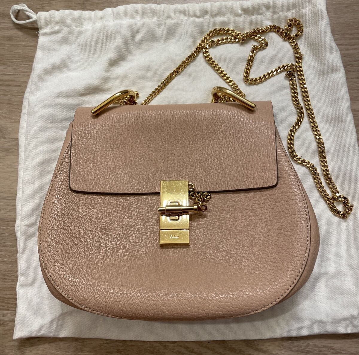 Chloe Drew Shoulder Bag Pink Leather | eBay Chloe Drew Shoulder Bag Pink Leather | eBay