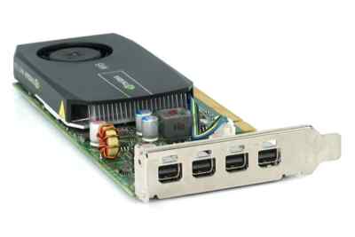 OEM Dell Nvidia Quadro NVS 510 2GB 4x Mini DP Video Graphics Card 061P37 61P37
