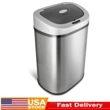 21.1 Gallon Trash Can Motion Sensor Touchless Kitchen Trash Can Stainless Steel