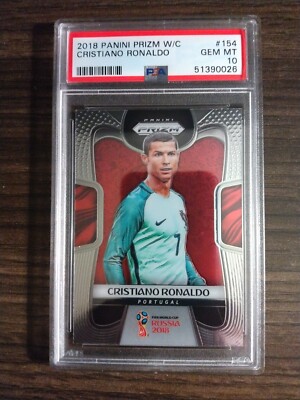 2018 PANINI CRISTIANO RONALDO PSA10