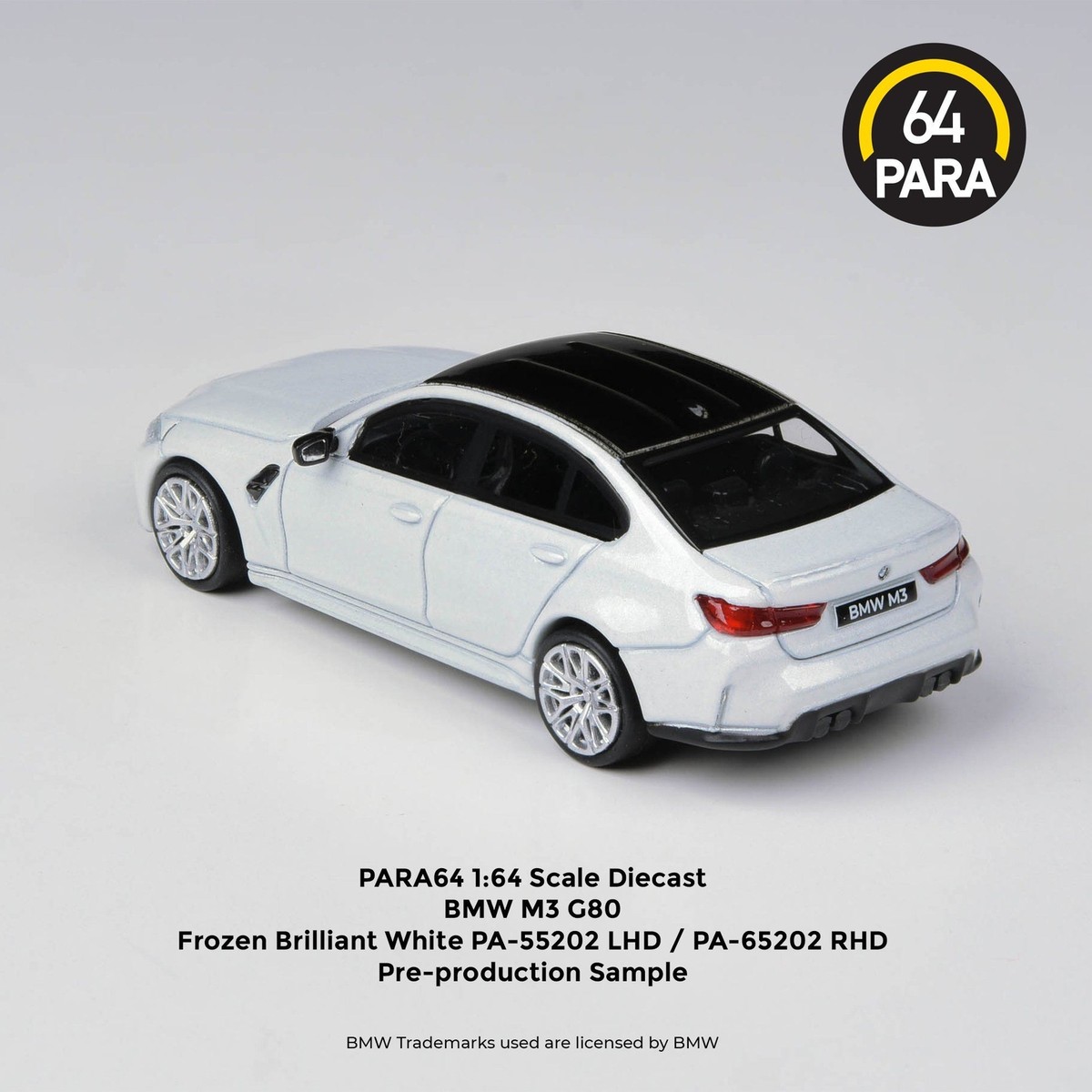 BMW M3 ホワイト 1/18スケール White 1:18 Scale MotorMax Diecast BMW M3 Coupe Model