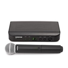 Shure BLX24/SM58-T11 UHF Radiomicrofono Palmare Professionale con Capsula SM58.
