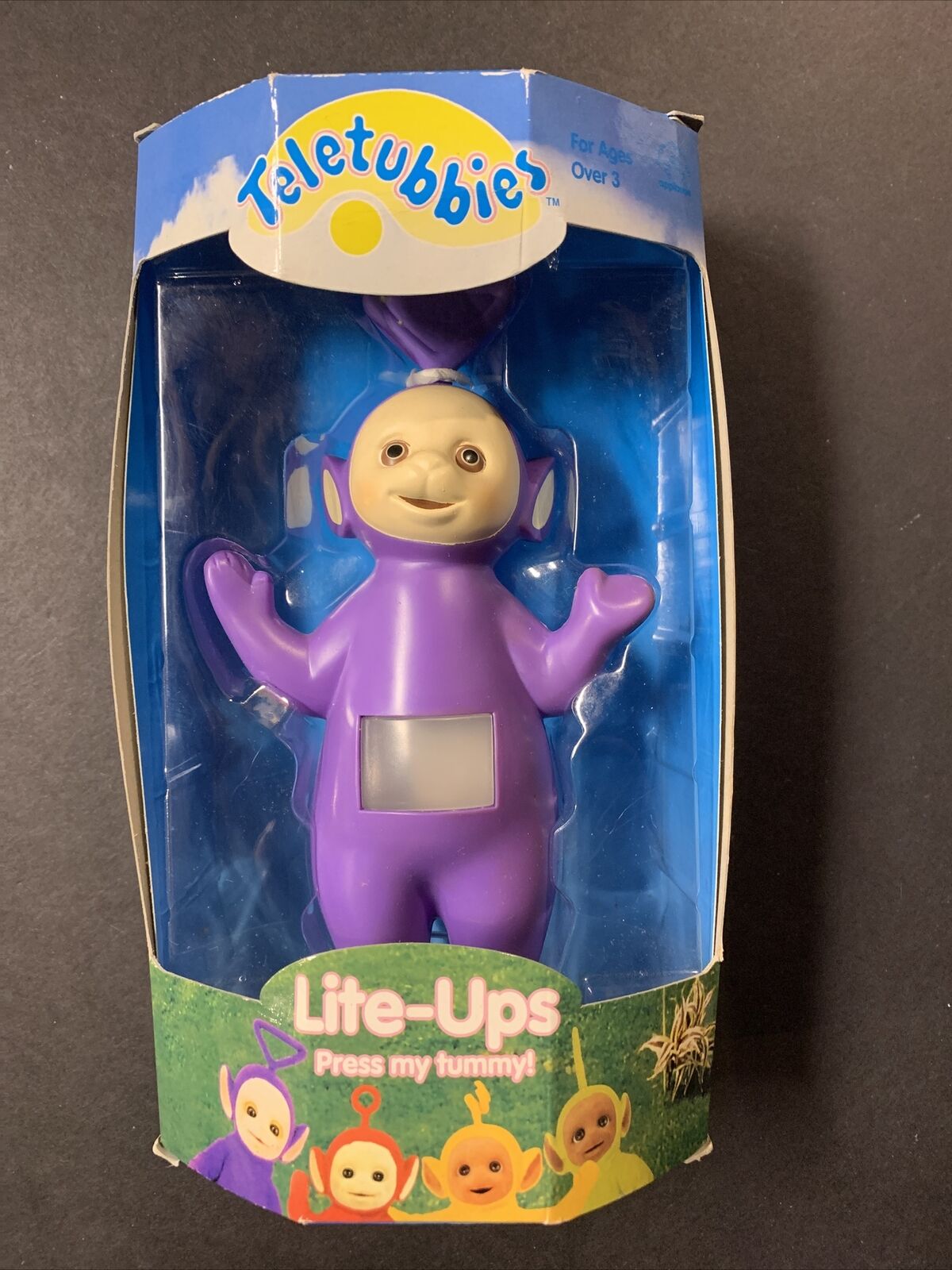 Teletubbies Tinky Winky Lite Ups Figure New Applause 1998