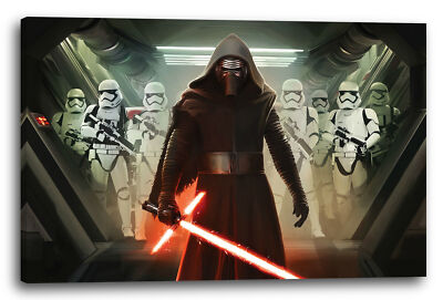 Wandbild Star Wars Star Wars Kylo Ren Stormtrooper