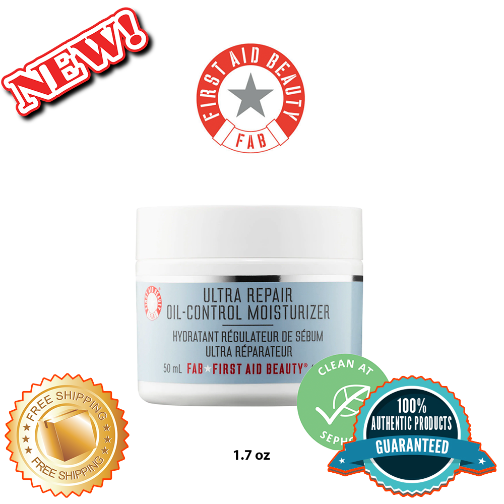FIRST AID BEAUTY Ultra Repair OilControl Moisturizer, Oilfree Cream