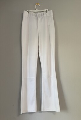 Men s Adidas Baseball Pants White Size Medium Long NWT