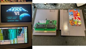 Mega Man 6 Video Game w/ Box for Nintendo NES CIB *CLEANED,TESTED,AUTHENTIC*