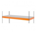 BiGDUG Extra Steel Panel Level Shelf 2135w x 610d mm 400kg UDL Orange
