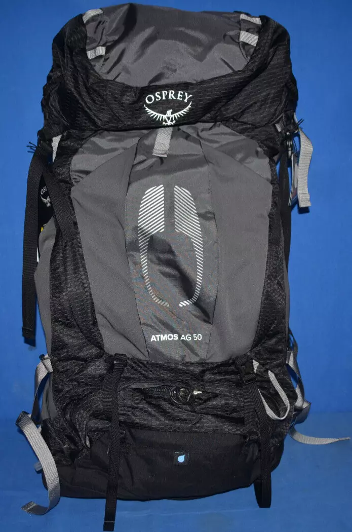 Osprey Men's Atmos AG 50 Backpack Black L/XL