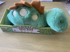 New Huggable Cuddle & Calm Buddy Dinosaur Weighted Snug Buds Soothing 2.9 Lbs 🦖