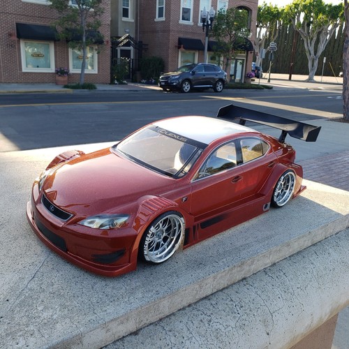 200mm 1/10 Custom Paint HPI LEXUS 4Tec-2 Drift FZ02 YD2 DC10 MST TT02 Body Only - Picture 9 of 9