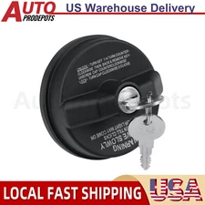 Locking Gas Fuel Tank Cap Cover Fit For Toyota Tacoma 4Runner 77300-47020