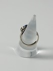Seven Gemstone Mosaic Sterling Silver Rings — photo 9