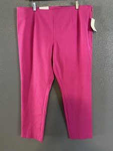 hot pink ankle pants